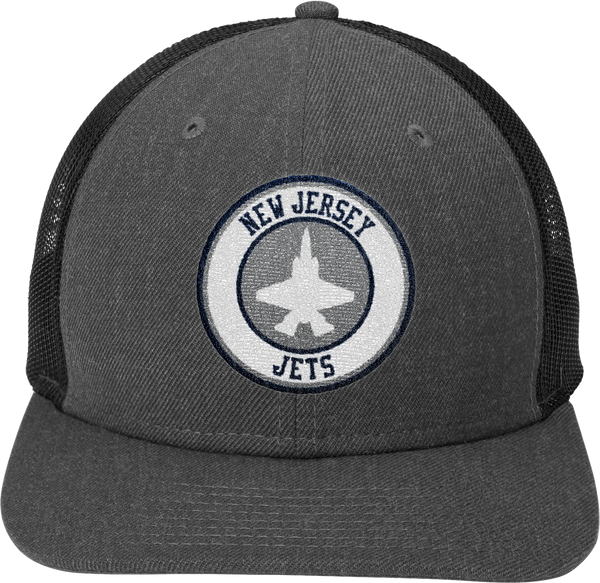 NJ Jets New Era Snapback Low Profile Trucker Cap