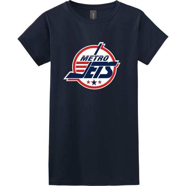 Metro Jets Softstyle Ladies T-Shirt