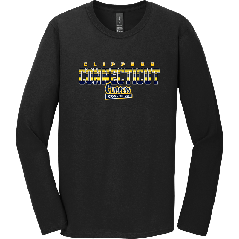 CT Clippers Softstyle Long Sleeve T-Shirt