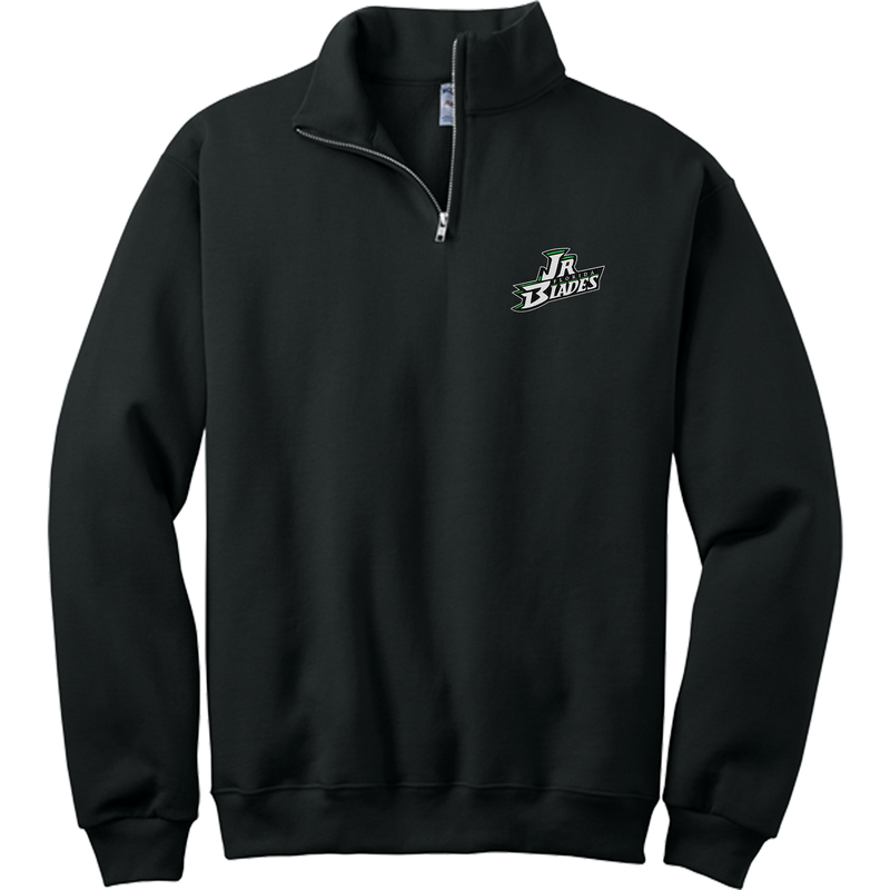 Junior Blades NuBlend 1/4-Zip Cadet Collar Sweatshirt