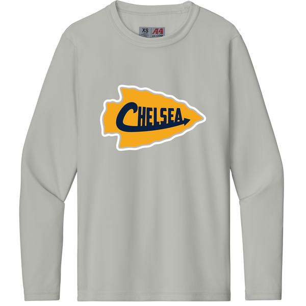 Chelsea Chiefs Youth Cooling Performance Long Sleeve Tee