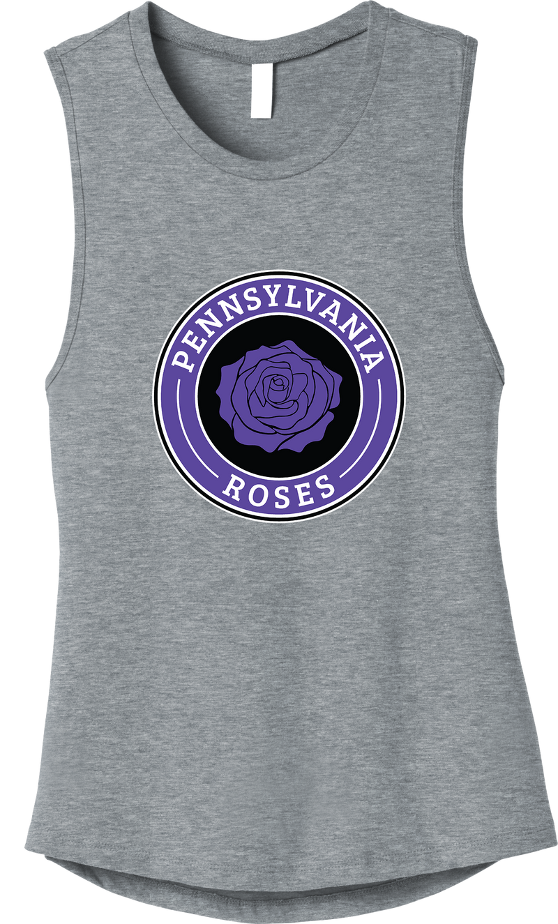 PA Roses Womens Jersey Muscle Tank