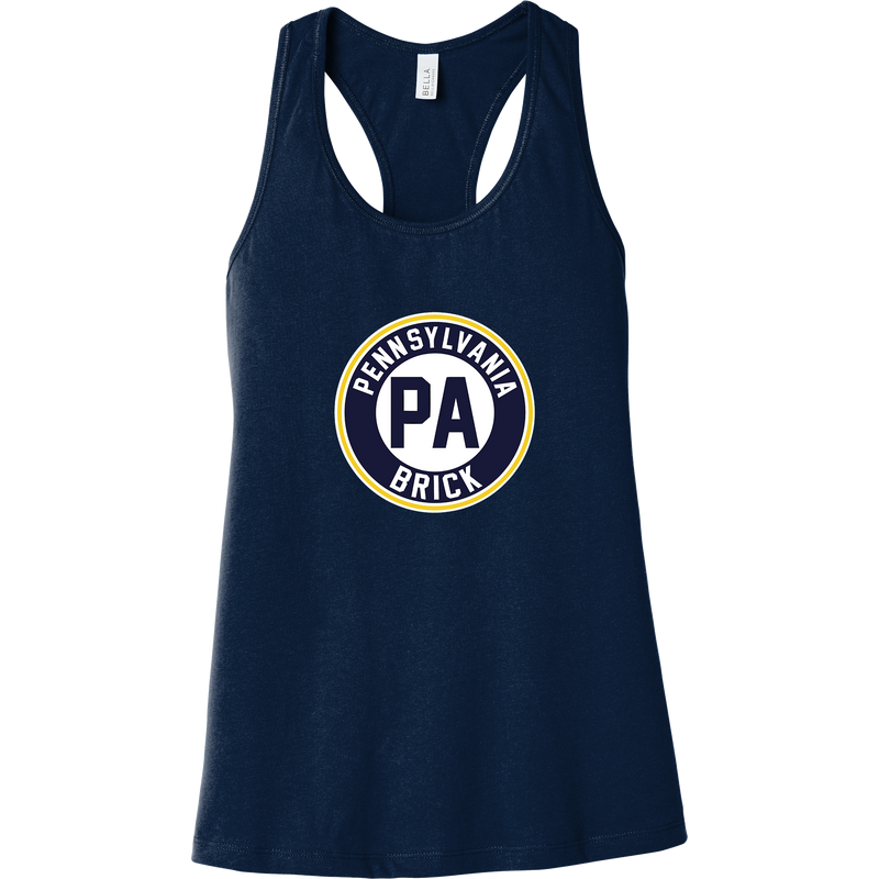 PA Brick Womens Jersey Racerback Tank