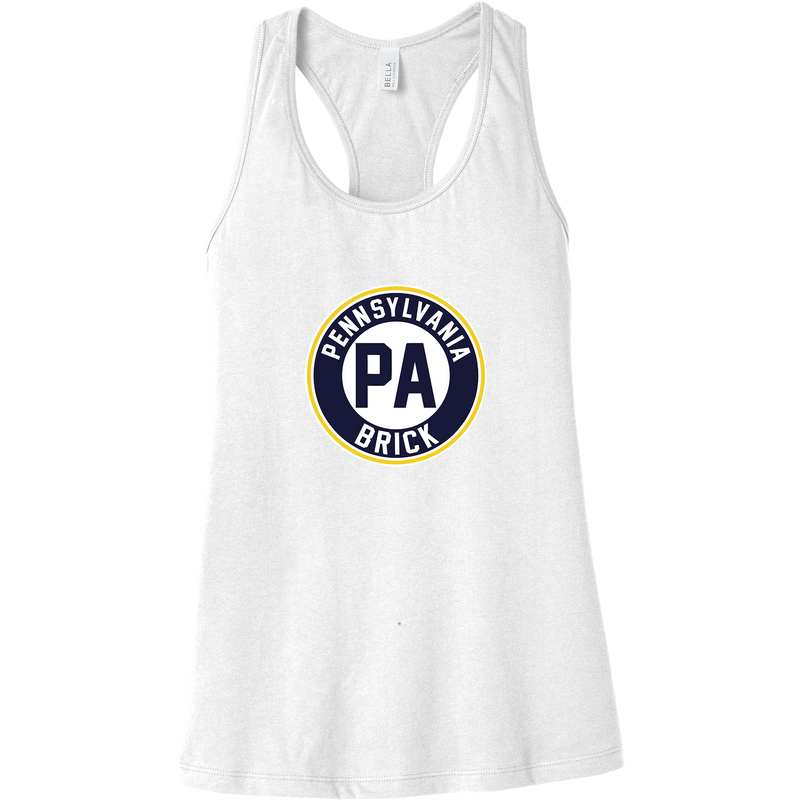 PA Brick Womens Jersey Racerback Tank