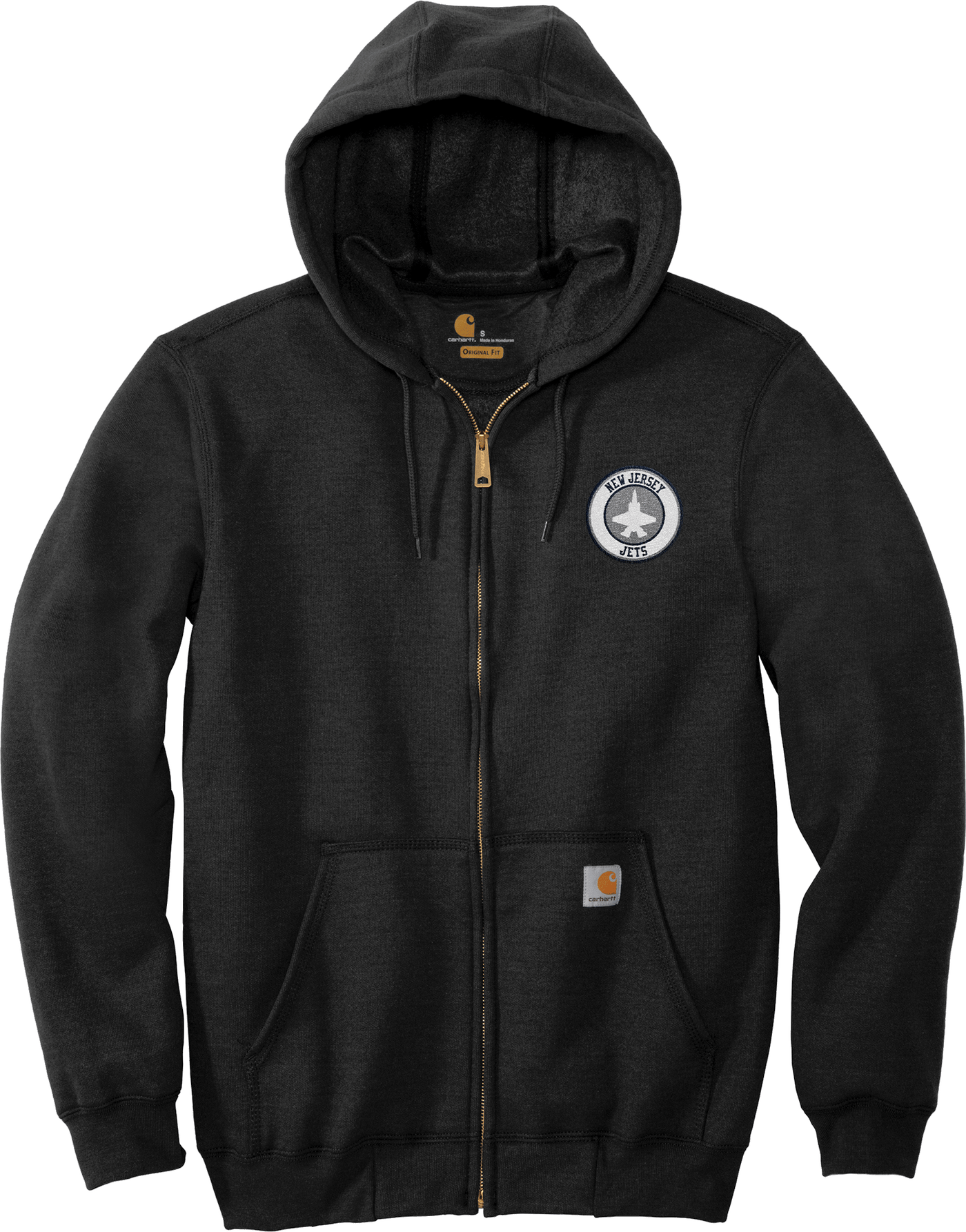 NJ Jets Carhartt Midweight Hooded Zip-Front Sweatshirt – Breakaway