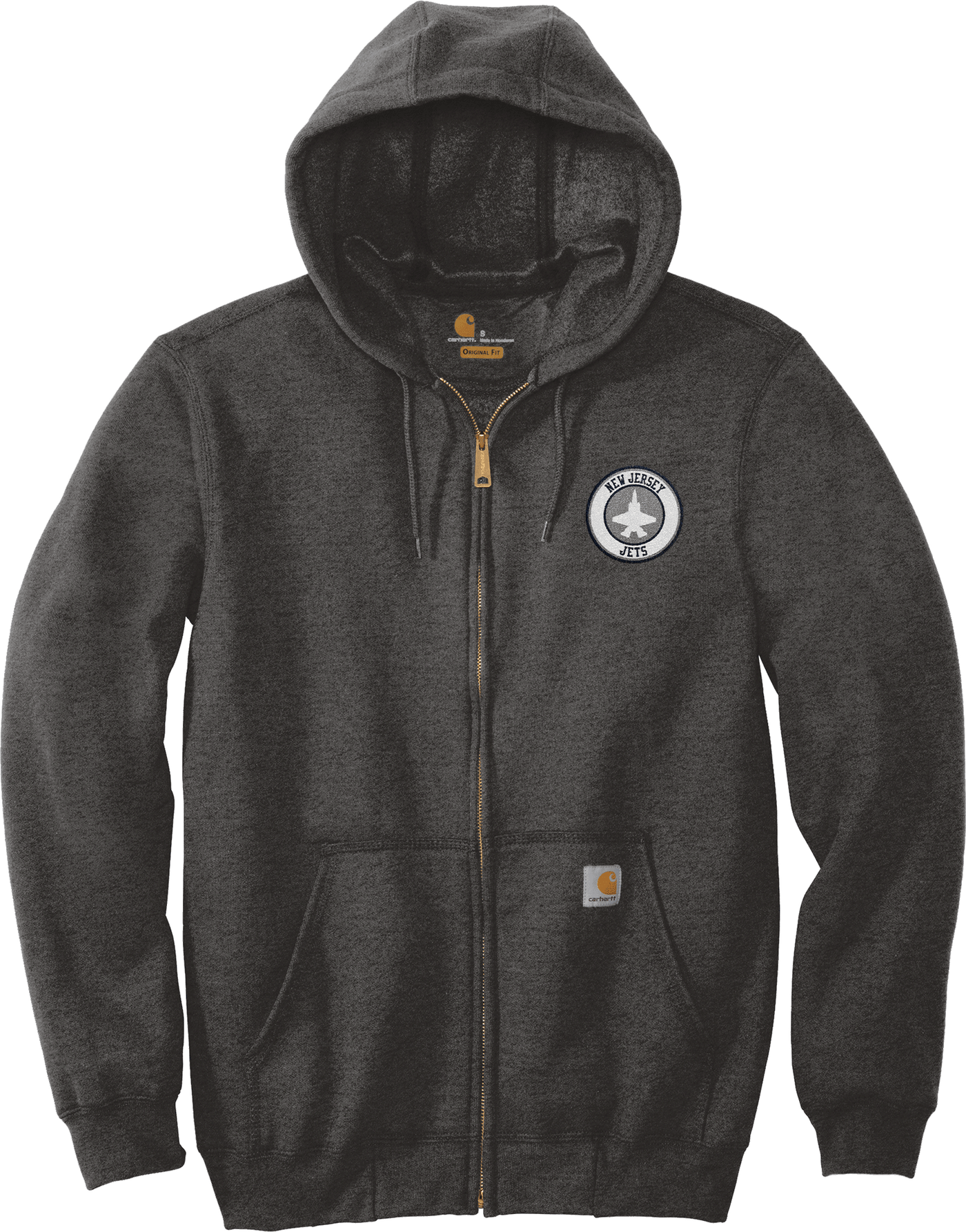 NJ Jets Carhartt Midweight Hooded Zip-Front Sweatshirt – Breakaway