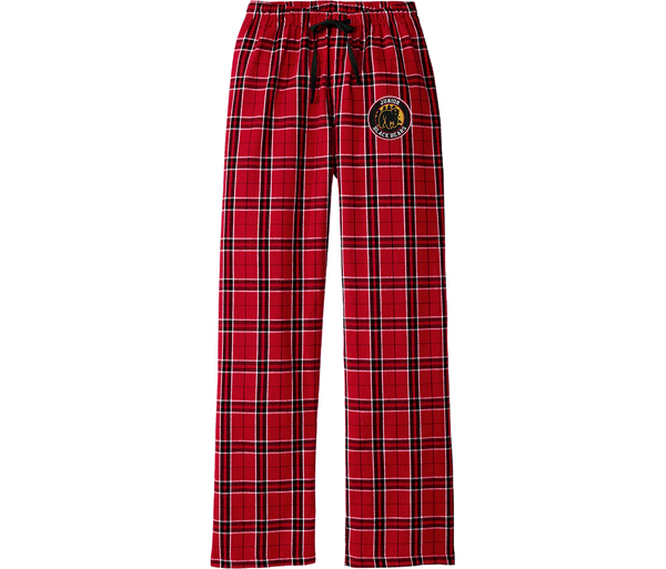 MD Jr. Black Bears Women's Flannel Plaid Pant