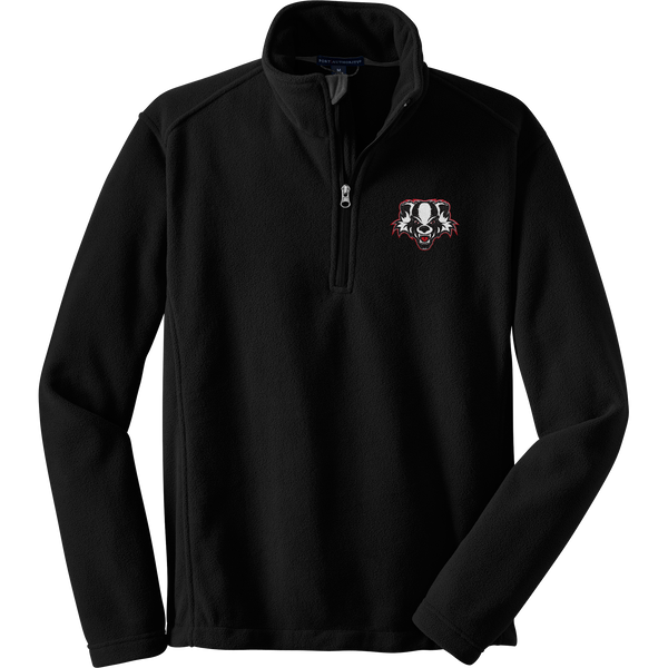 Scary Badgers Value Fleece 1/4-Zip Pullover