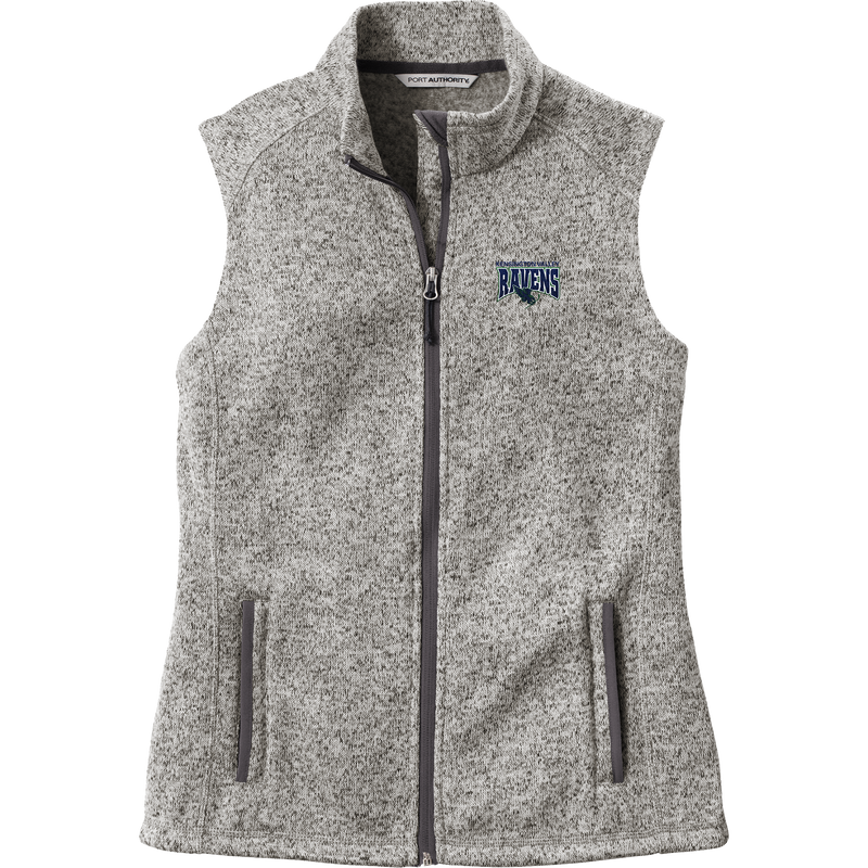 Kensington Valley Ravens Ladies Sweater Fleece Vest