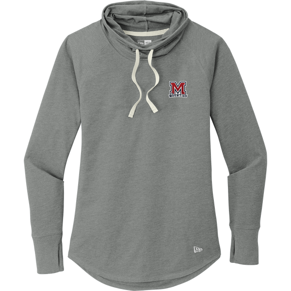 Jr. Mounties New Era Ladies Sueded Cotton Blend Cowl Tee