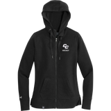 Curry College New Era Ladies French Terry Full-Zip Hoodie