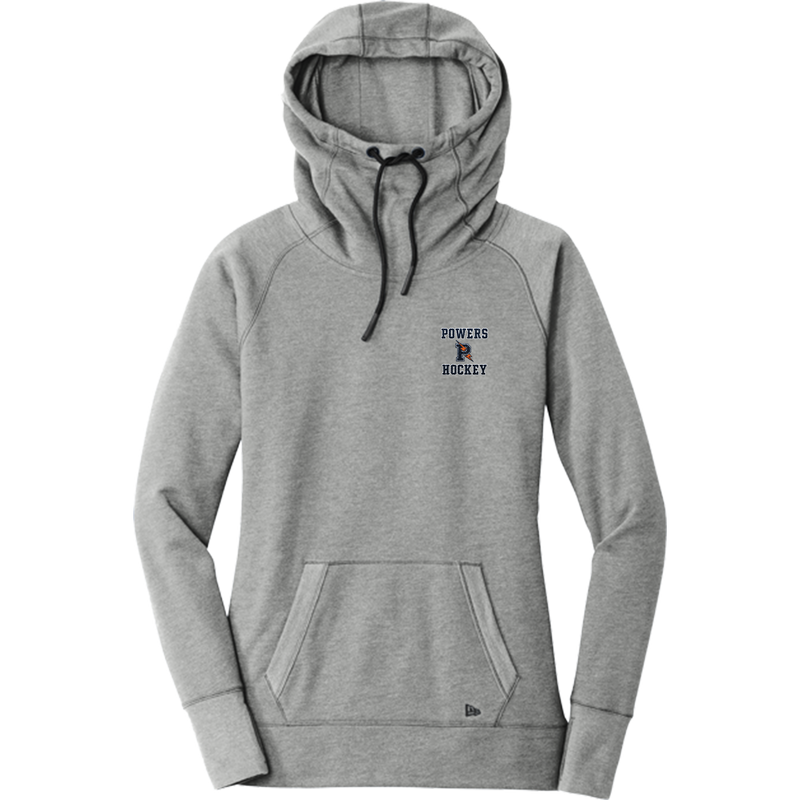 Powers Hockey New Era Ladies Tri-Blend Fleece Pullover Hoodie