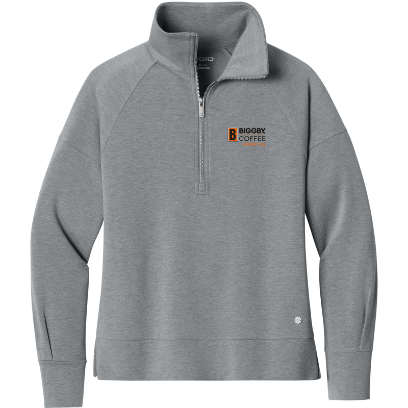 Biggby Coffee Hockey Club OGIO Women's Luuma 1/2-Zip