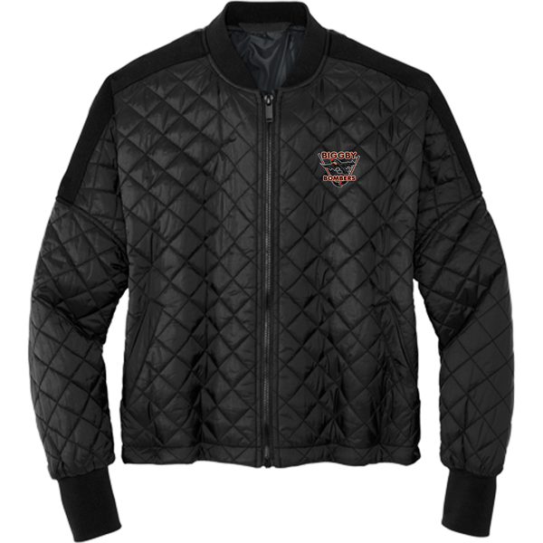 Biggby Bombers Mercer+Mettle Womens Boxy Quilted Jacket