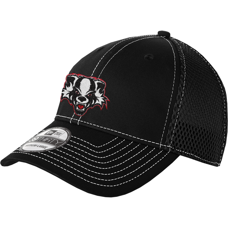 Scary Badgers New Era Stretch Mesh Contrast Stitch Cap