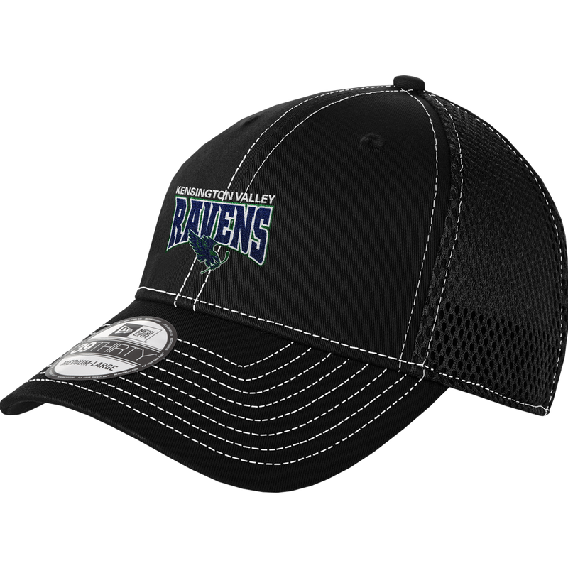 Kensington Valley Ravens New Era Stretch Mesh Contrast Stitch Cap
