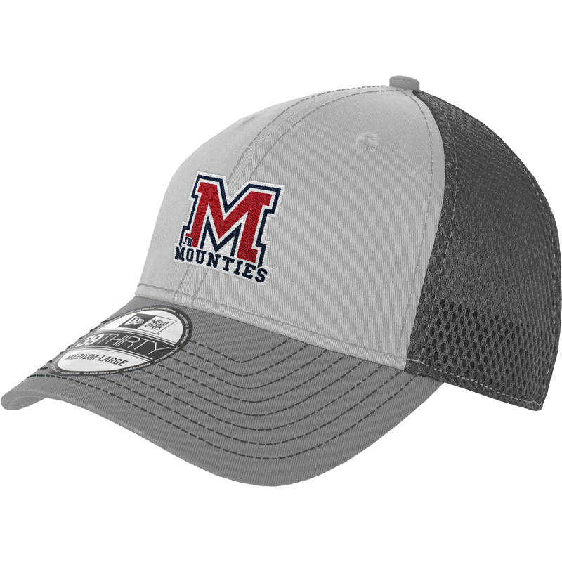 Jr. Mounties New Era Stretch Mesh Contrast Stitch Cap