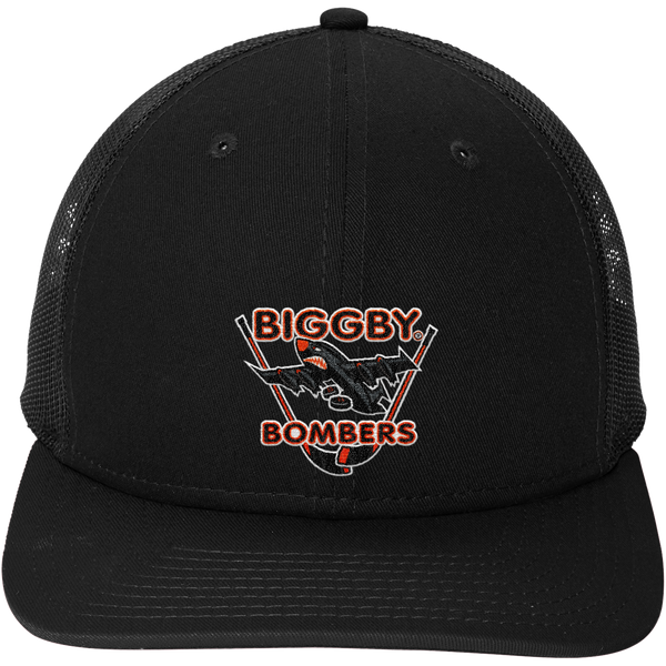Biggby Bombers New Era Snapback Low Profile Trucker Cap