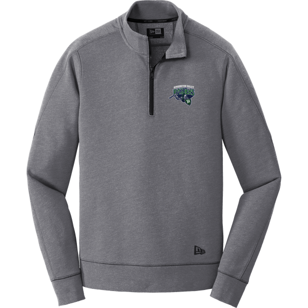 Kensington Valley Raiders New Era Tri-Blend Fleece 1/4-Zip Pullover