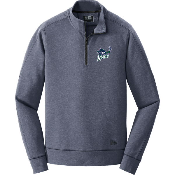 Kensington Valley Rebels New Era Tri-Blend Fleece 1/4-Zip Pullover