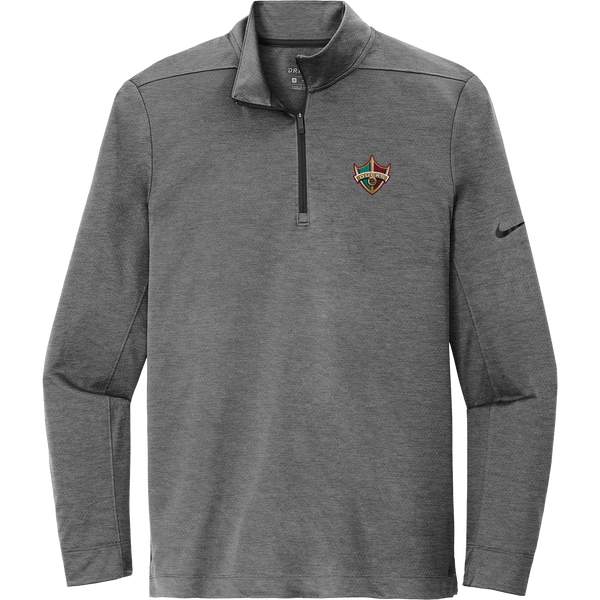 Delaware Ducks Nike Dry 1/2-Zip Cover-Up