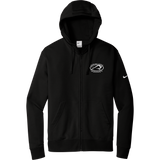 Jr. Herd Nike Club Fleece Sleeve Swoosh Full-Zip Hoodie
