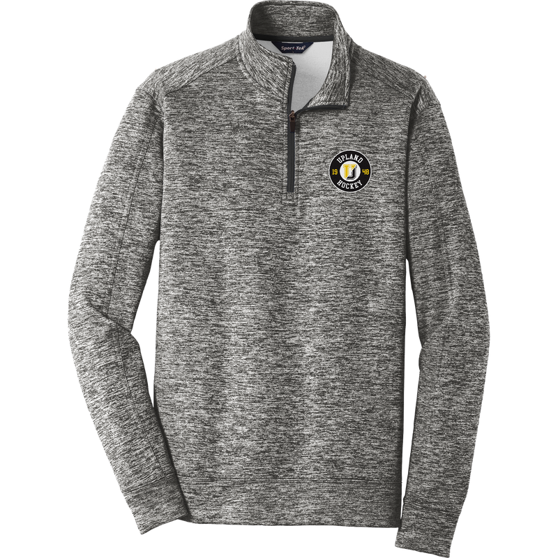 Upland Hockey PosiCharge Electric Heather Fleece 1/4-Zip Pullover