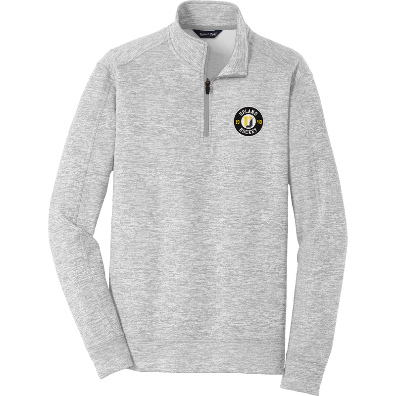 Upland Hockey PosiCharge Electric Heather Fleece 1/4-Zip Pullover