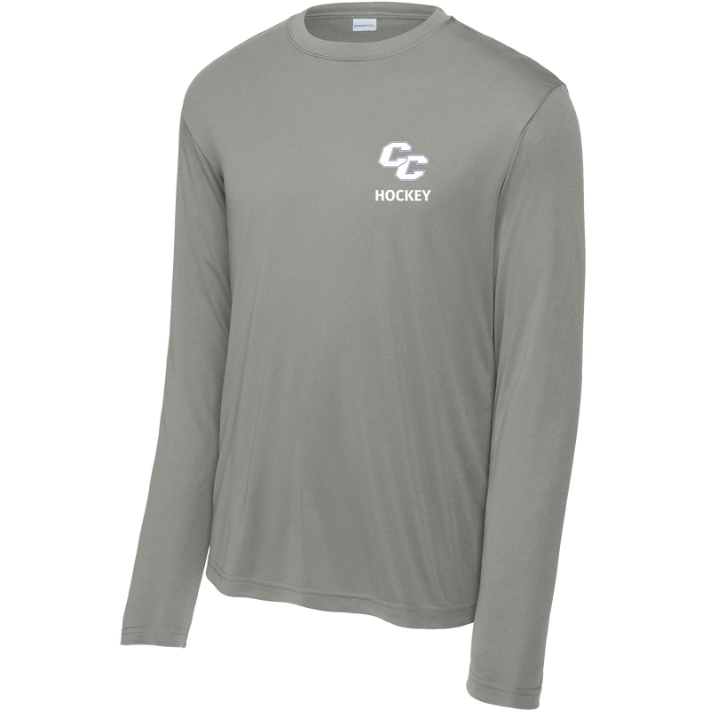 Curry College (Fear None Hockey) Youth Long Sleeve PosiCharge Competitor Tee