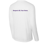 Curry College (Fear None Hockey) Youth Long Sleeve PosiCharge Competitor Tee