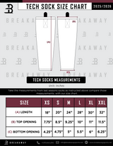 NJ Jets Sublimated Tech Socks