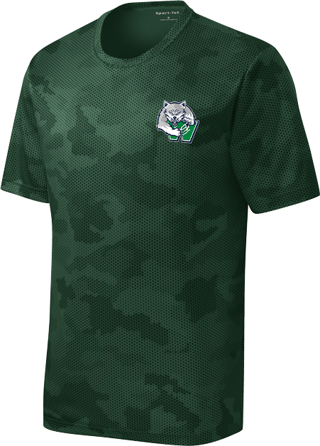 Woodbridge Wolfpack Youth CamoHex Tee