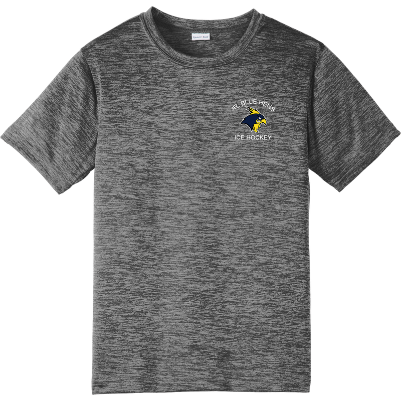 Delaware Jr. Blue Hens Youth PosiCharge Electric Heather Tee