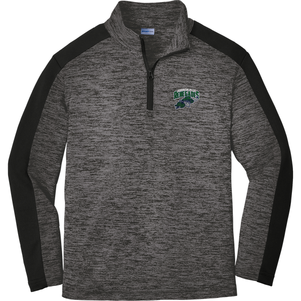 Kensington Valley Renegades Youth PosiCharge Electric Heather Colorblock 1/4-Zip Pullover