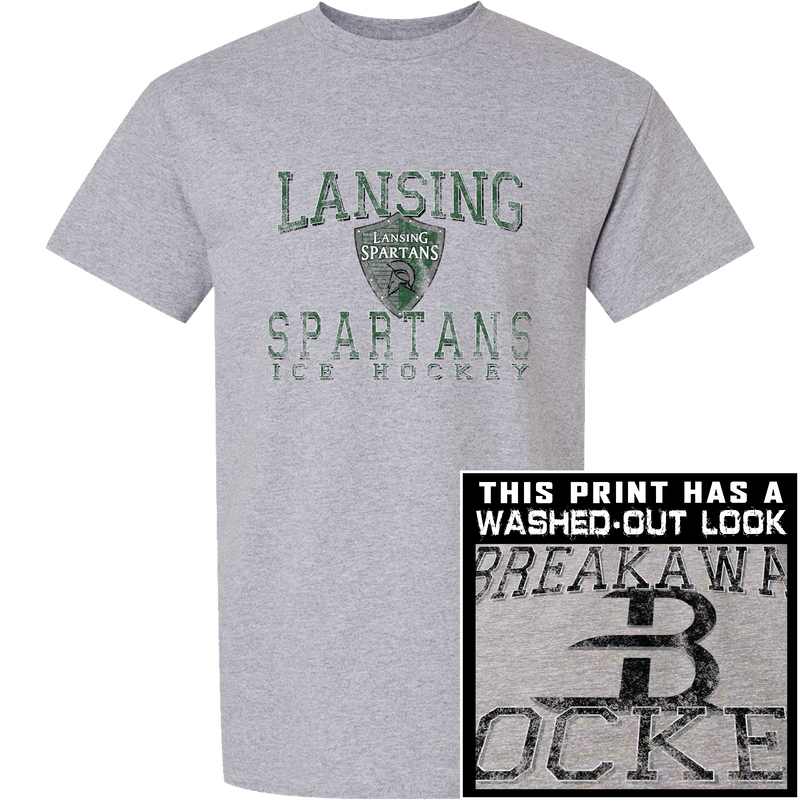 Lansing Spartans Youth Short Sleeve T-Shirt